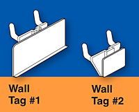 Wall Tag #1 and #2